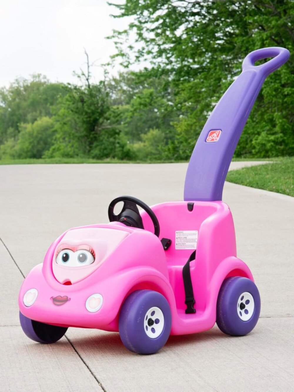 Push Around Buggy Kids Push Car, Ride On Toy, Stroller Substitute, Includes Seat - Picture 2 of 6
